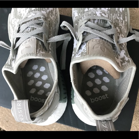 Adidas NMD_R1 'Sesame' (Men's Sz. 9.5) - Picture 5 of 6